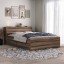 Guarda-Roupa de Canto Casal Completo e com Cama Baú 1222 San Remo