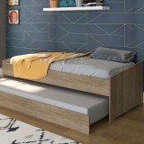 Bicama de Solteiro Ilan Castanho