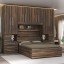 Guarda-roupa de Casal com espaço para cama Box Queen Size 1223SQ San Remo