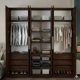 Guarda-Roupa Modular 6 Portas 9 Gavetas 1013 Ilan San Remo