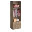 Guarda-Roupa 4 Portas 6 Gavetas Modular 1304 Ilan Castanho