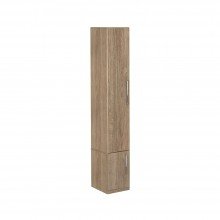 Guarda-Roupa De 1 Porta Com Sapateira 1233 Esquerdo Castanho