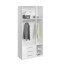 Guarda-Roupa De 3 Portas 1249 Branco