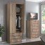 Guarda-Roupa 2 Portas 3 Gavetas Modular 1303 Ilan Castanho