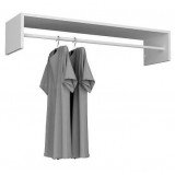 Barra De Cabide Para Armário 2 Portas