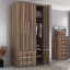 Guarda-Roupa 5 Portas 6 Gavetas Modular Ilan 1310 San Remo